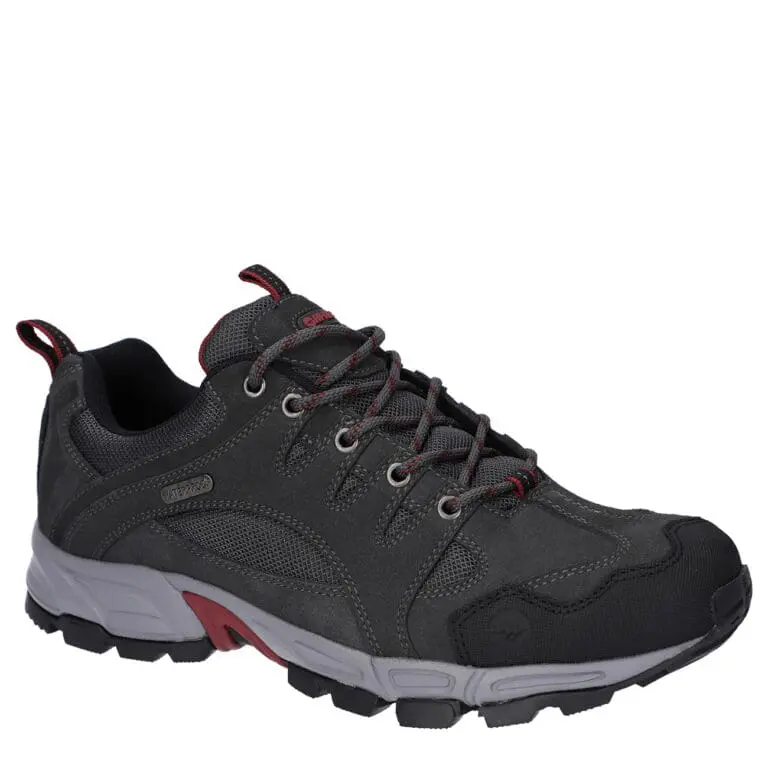 Hi-Tec Auckland Lite Wp - Graphite Grey/Dark Red