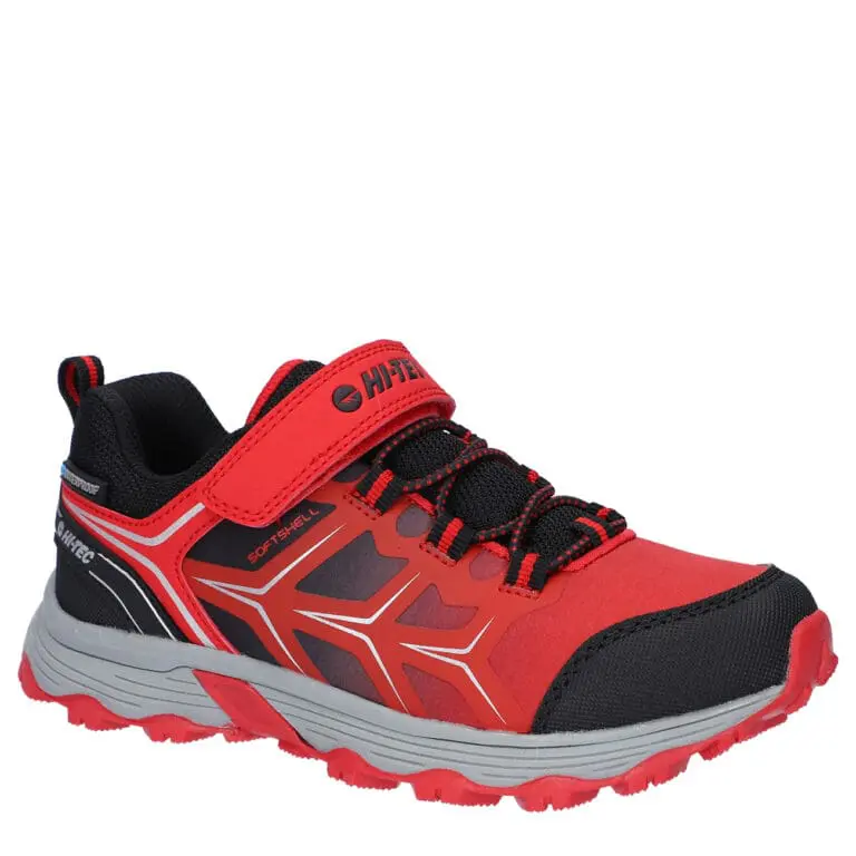 Hi-Tec Scooby Low Wp Jr - Black/True Red/Sleet