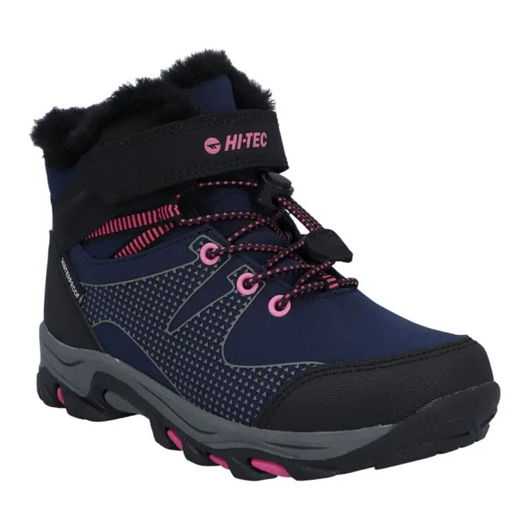 Hi-Tec Jackdaw WP JRG Insulated - Navy/Dk Grey/Magenta