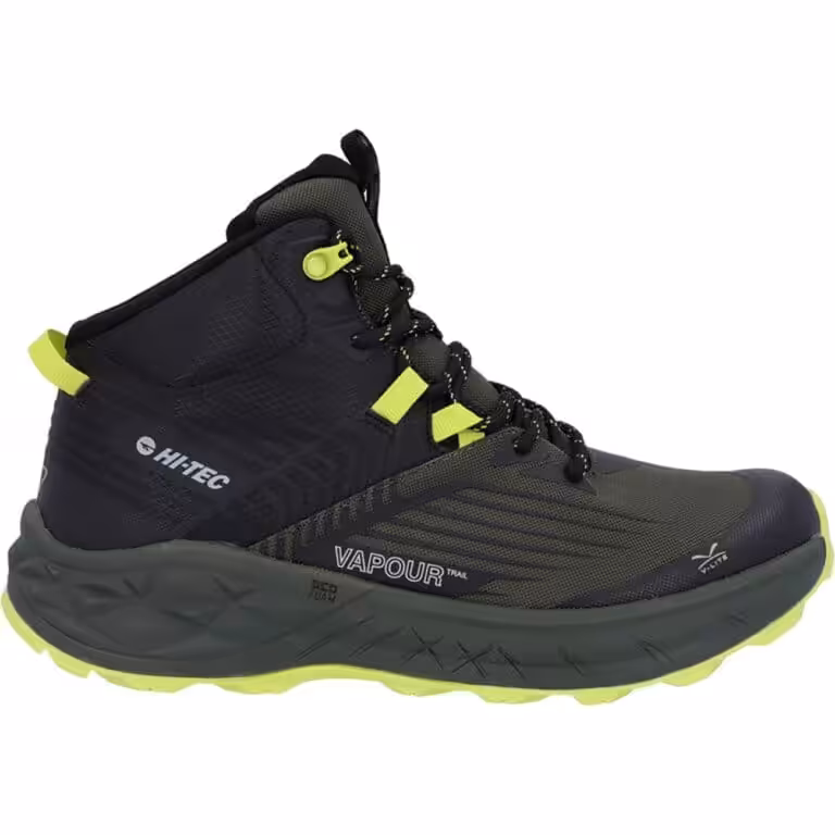 Hi-Tec Fuse Trail Mid WP - Black/Olive