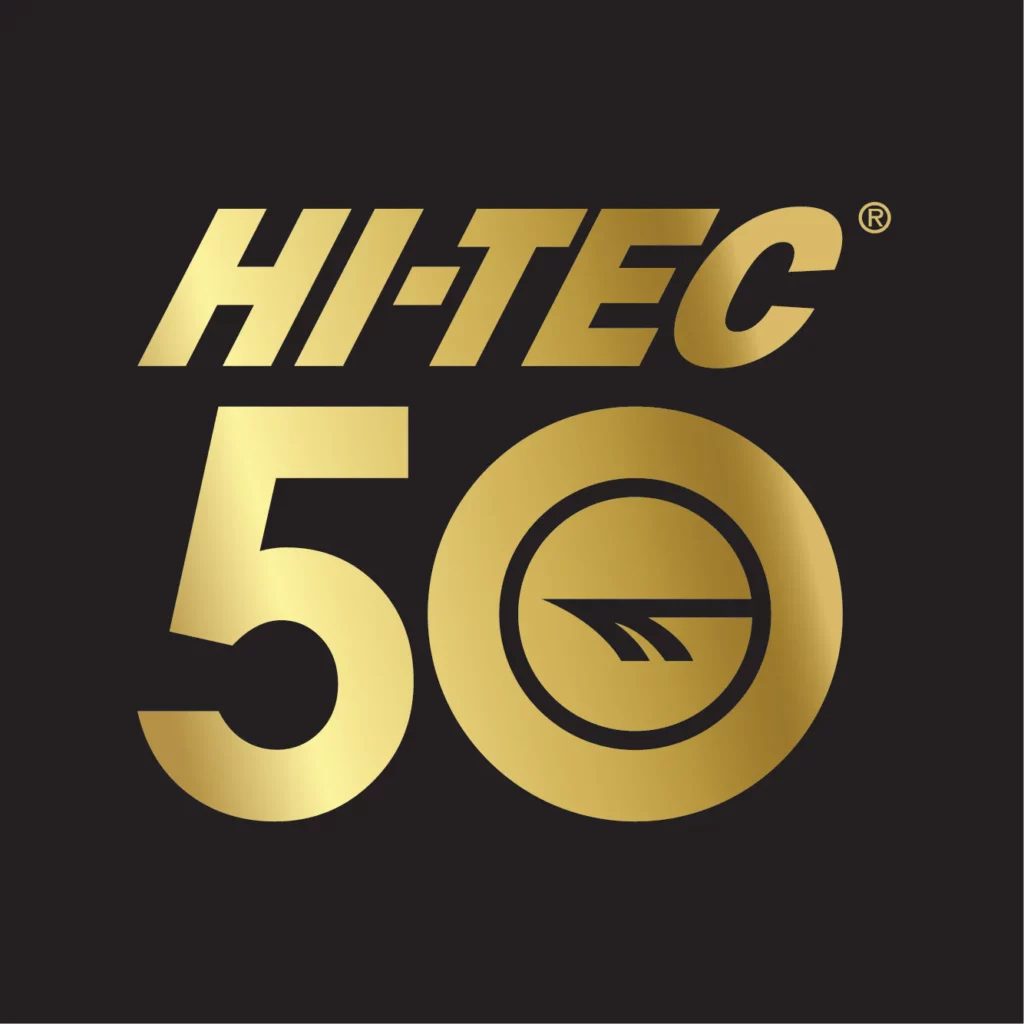 Logo Hi-Tec 50 years